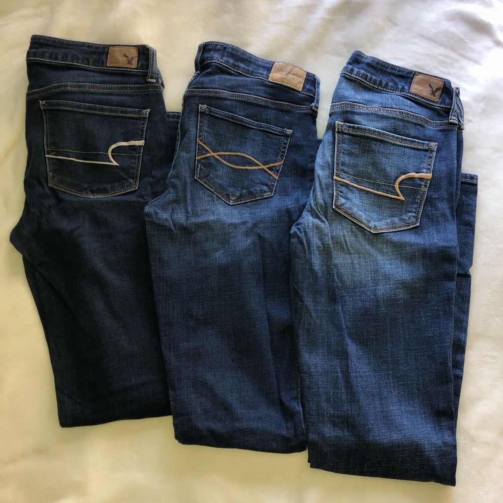 Abercrombie & Fitch/American Eagle Jeans Bundle